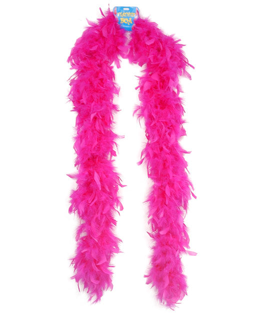 Lightweight Feather Boa Hot Pink