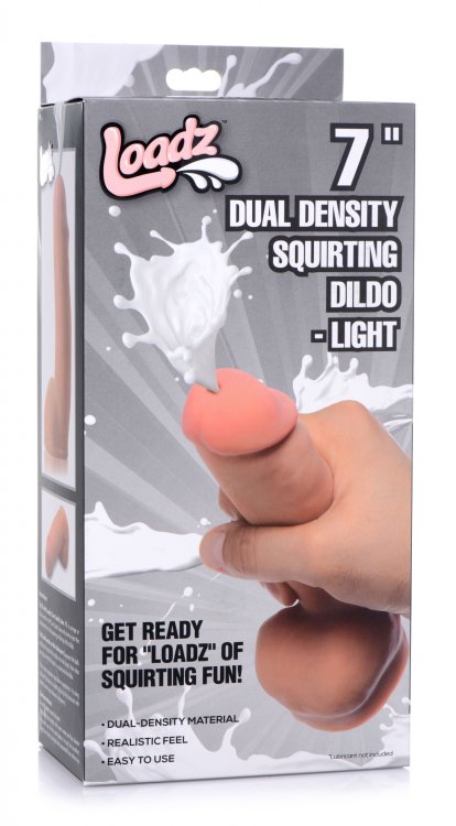 Loadz Dual Density Squirting Dildo