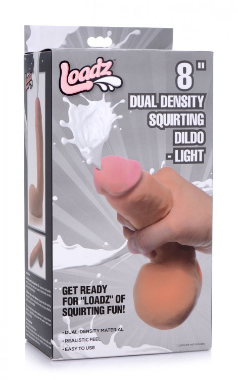Loadz Dual Density Squirting Dildo