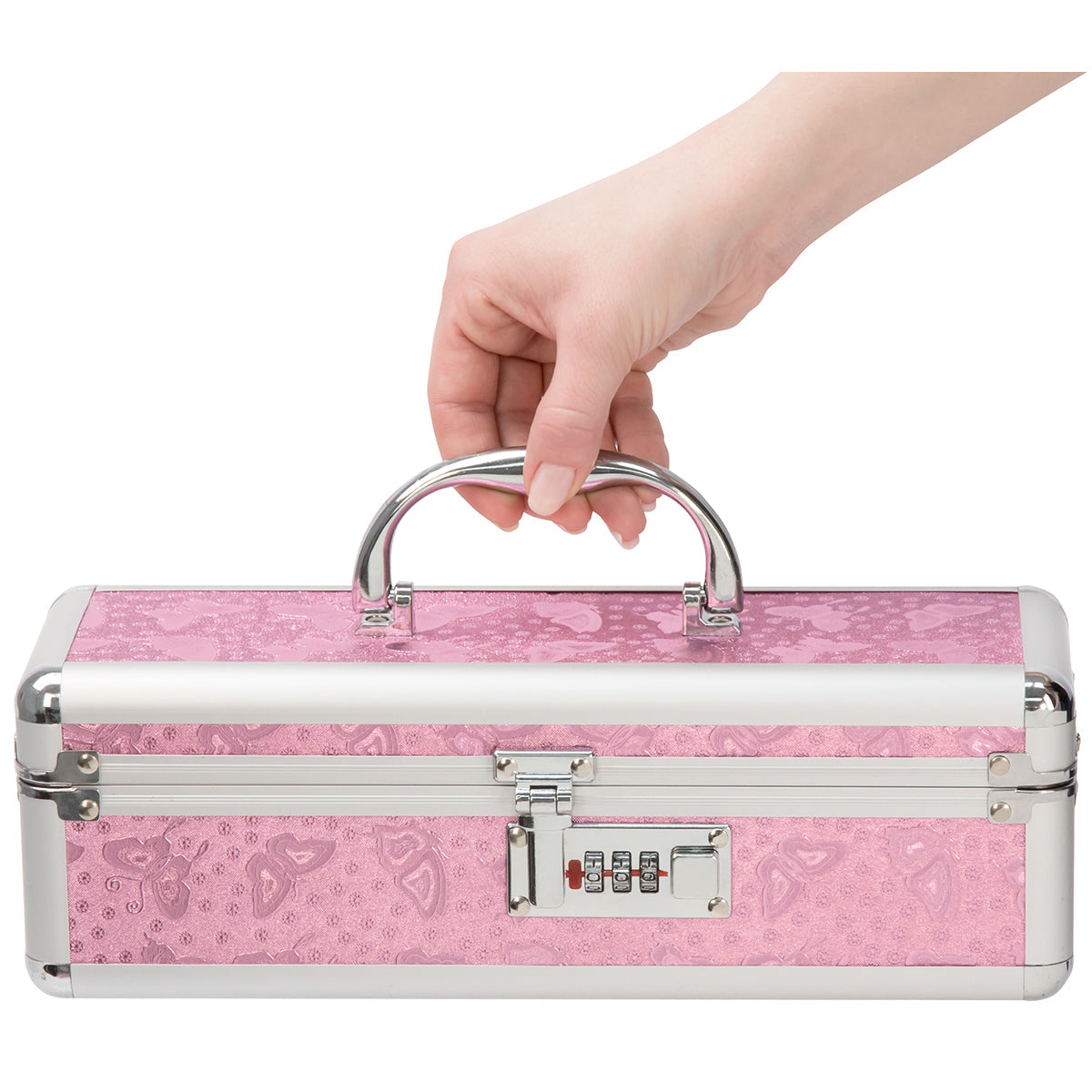 Lockable Toy Box Medium - Pink