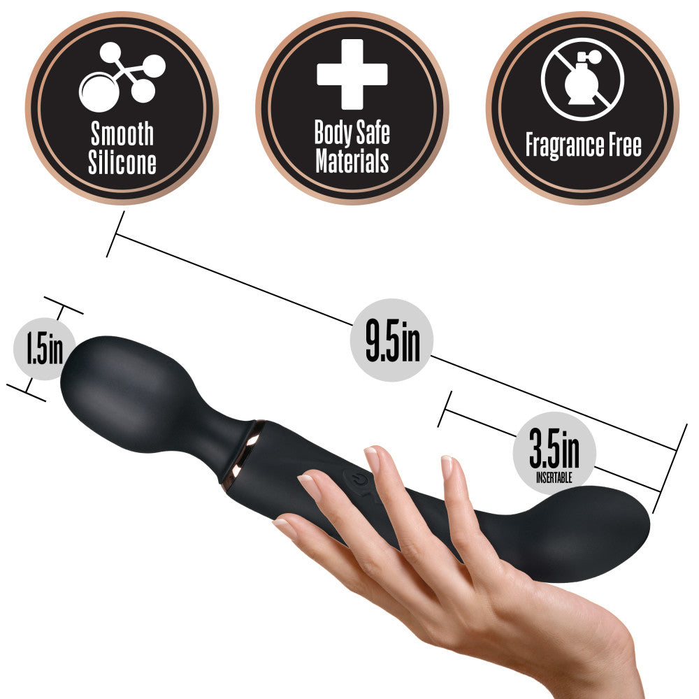 Lush Gia - Black: Powerful G-Spot Vibrator by Blush