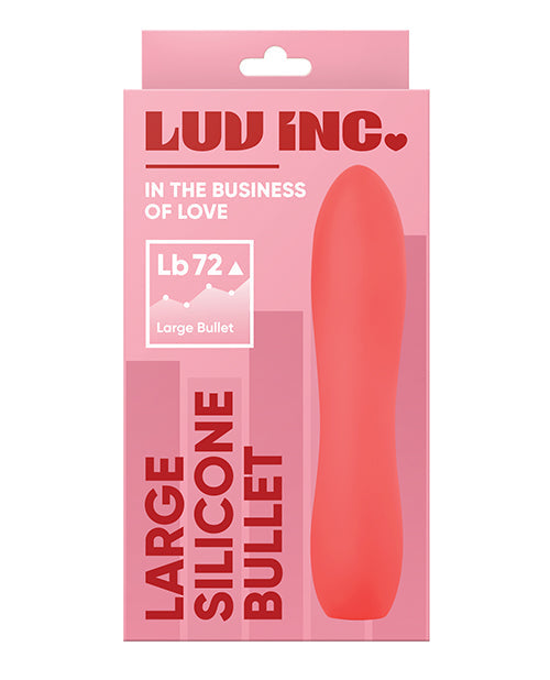 Luv Inc. Large Premium Silicone Bullet Coral