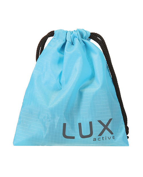 Lux Active Throb Anal Pulsating Massager W/remote - Dark Blue