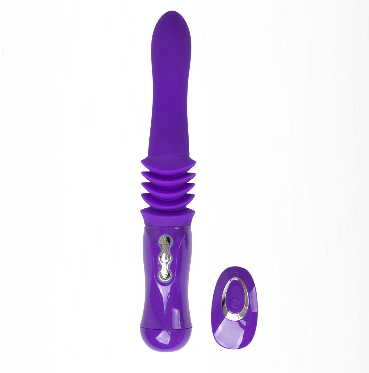 Silicone Thrusting Portable Love Machine - Purple | ThatMood Silicone Thrusting Portable Love Machine - Purple | ThatMood