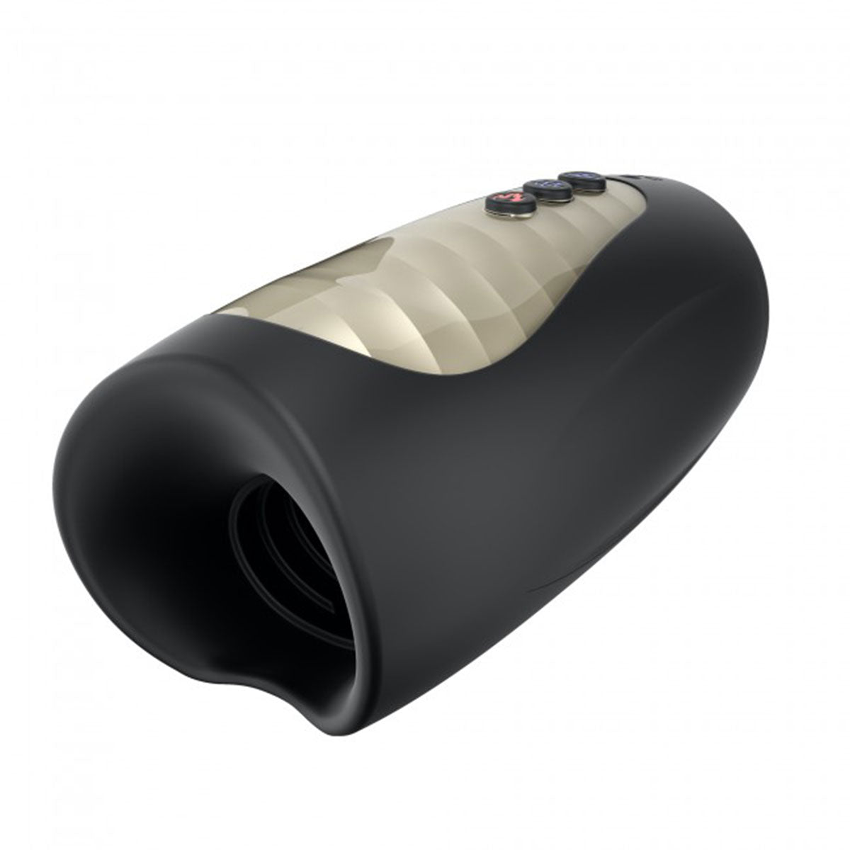 Man Wand Pump One Masturbator- Black