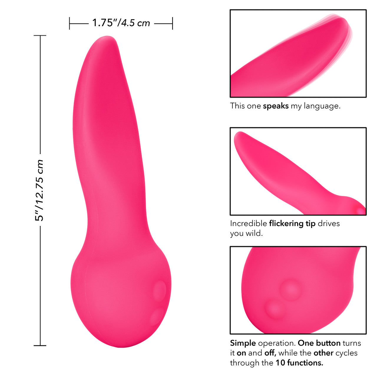 Marvelous Flicker Tongue Vibrator - CalExotics