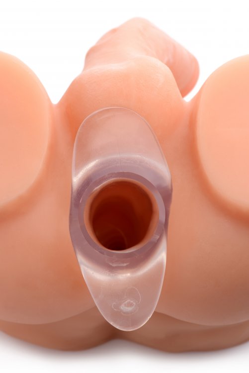 Master Series Clear View Hollow Anal Plug