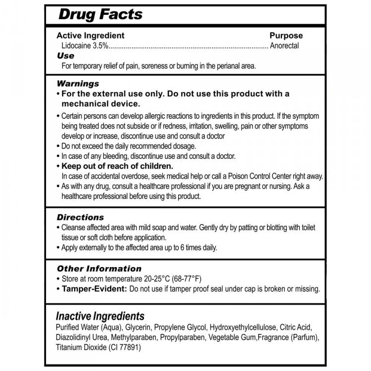 Master Series Jizz Anal Desensitizing Lube 8oz (out Oct)