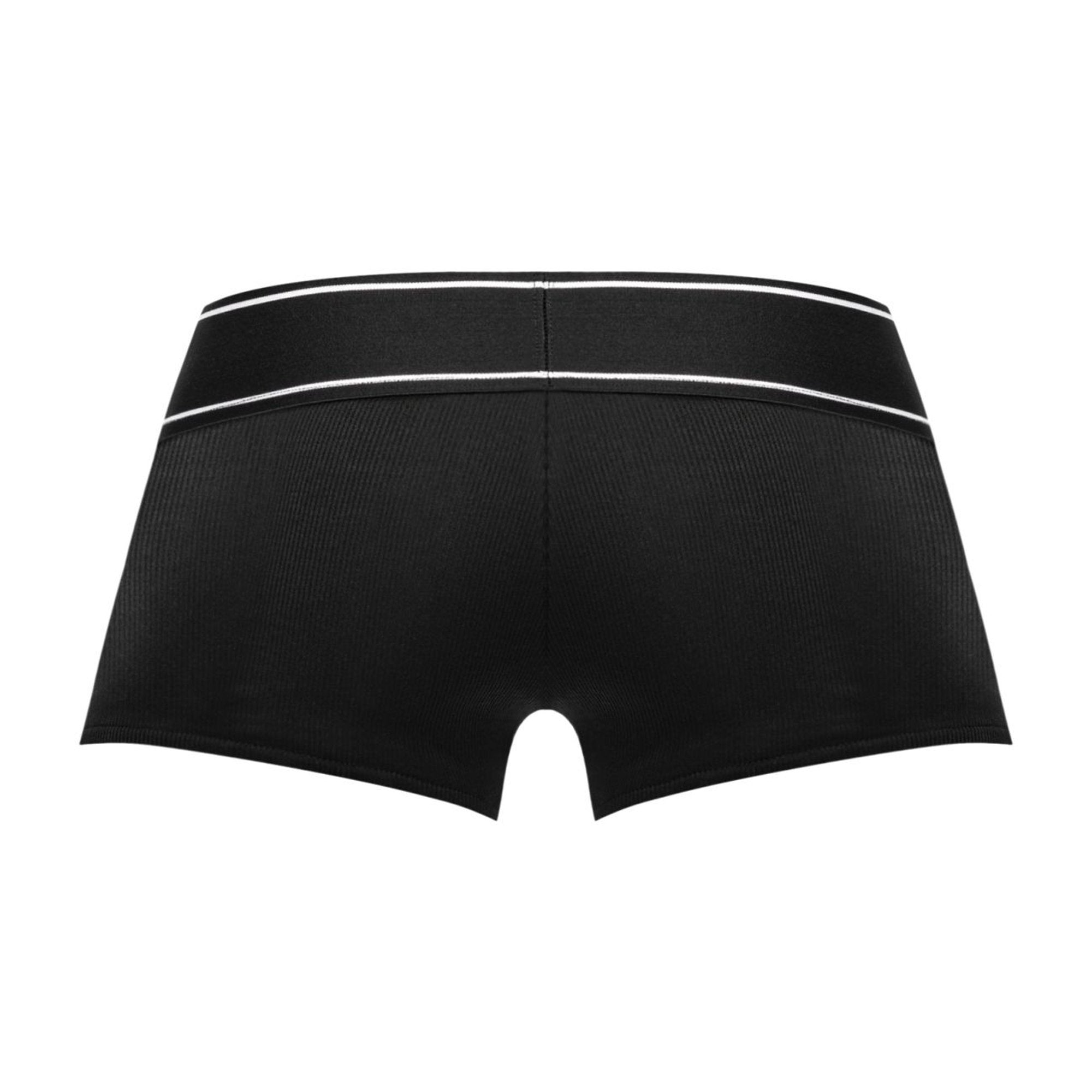 Modal Rib Pouch Short - Black X-Large