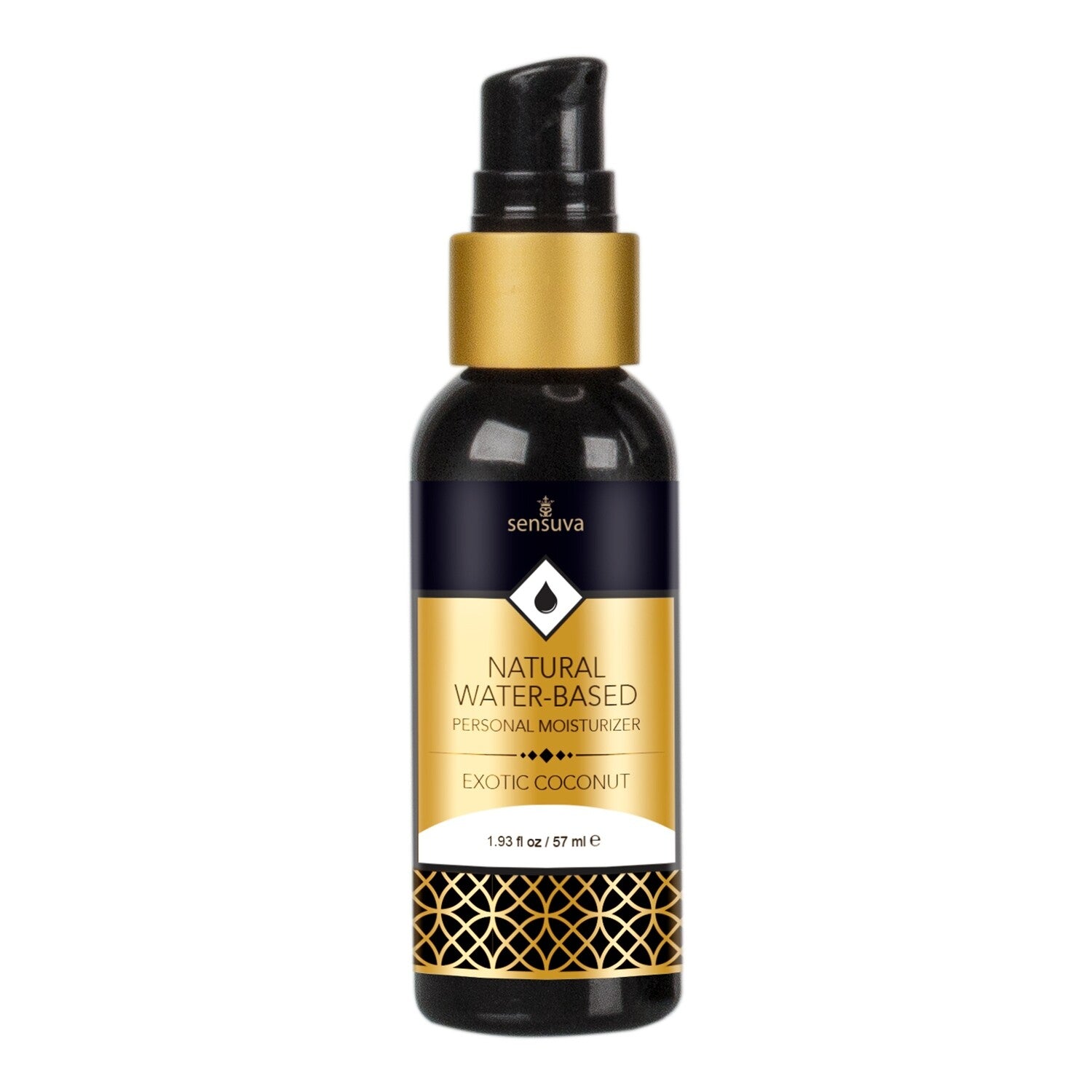 Natural Water-Based Personal Lubricant 1.93 Fl. Oz Exotic Coconut / 2 Oz