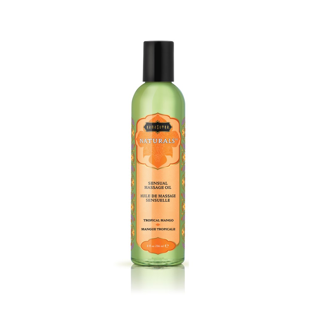 Naturals Massage Oil - 8 Fl Oz Tropical Mango