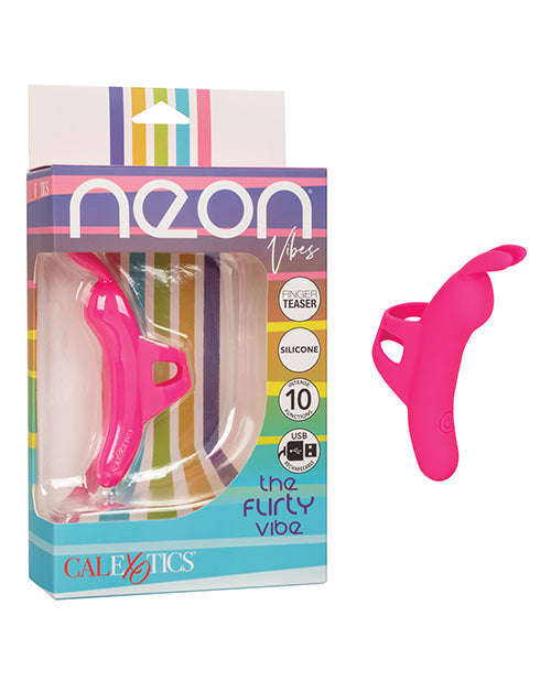 Neon Vibes - the Flirty Vibrator - Pink