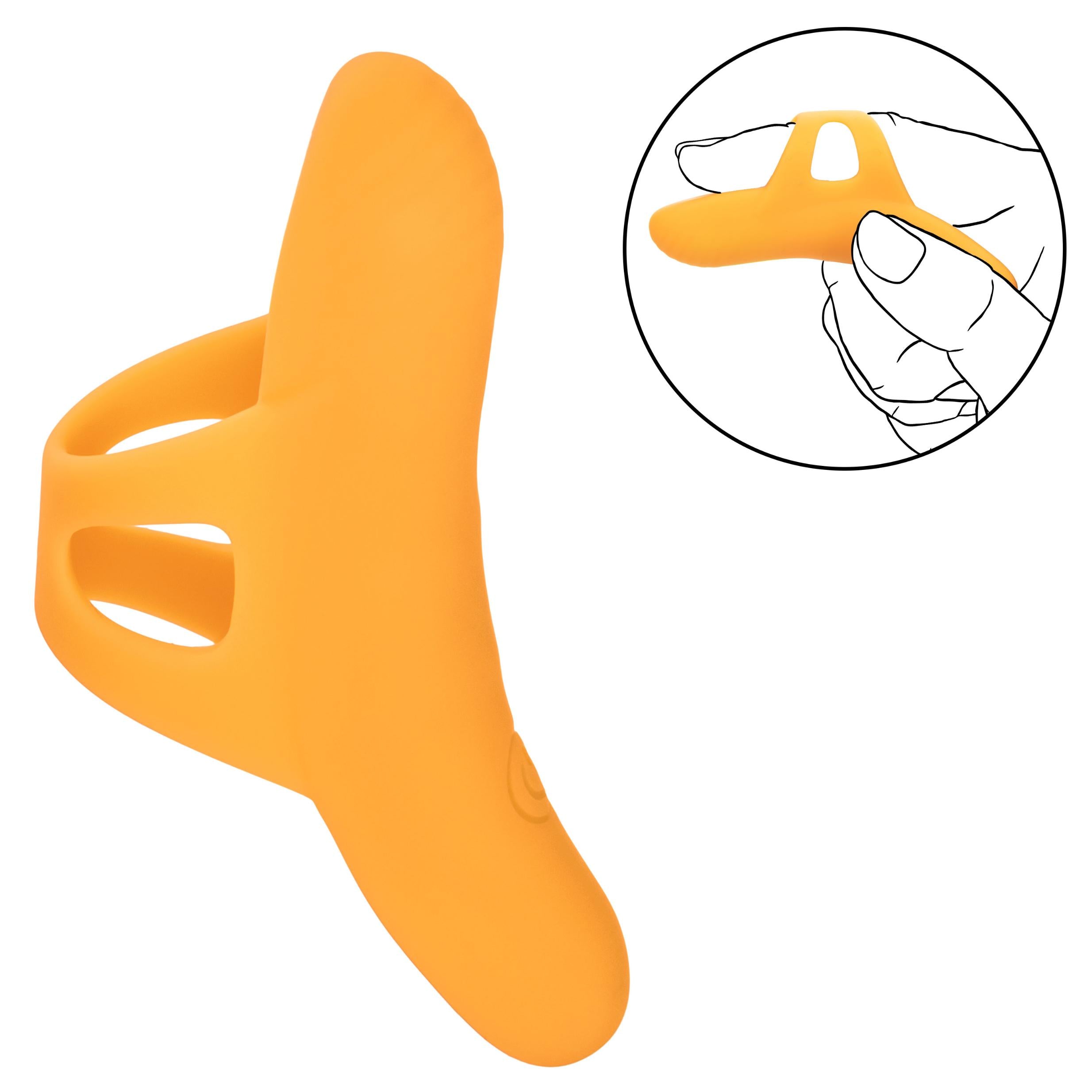 Neon Vibes - the Pleasure Vibrator - Orange Orange