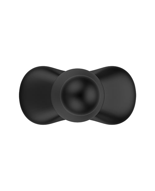 Nexus Bolster Butt Plug  W/inflatable Tip - Black