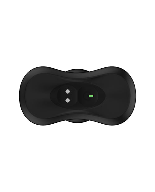 Nexus Bolster Butt Plug  W/inflatable Tip - Black