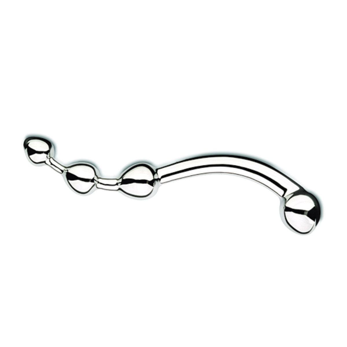 njoy Fun Stainless Steel Wand Dildos with Beads