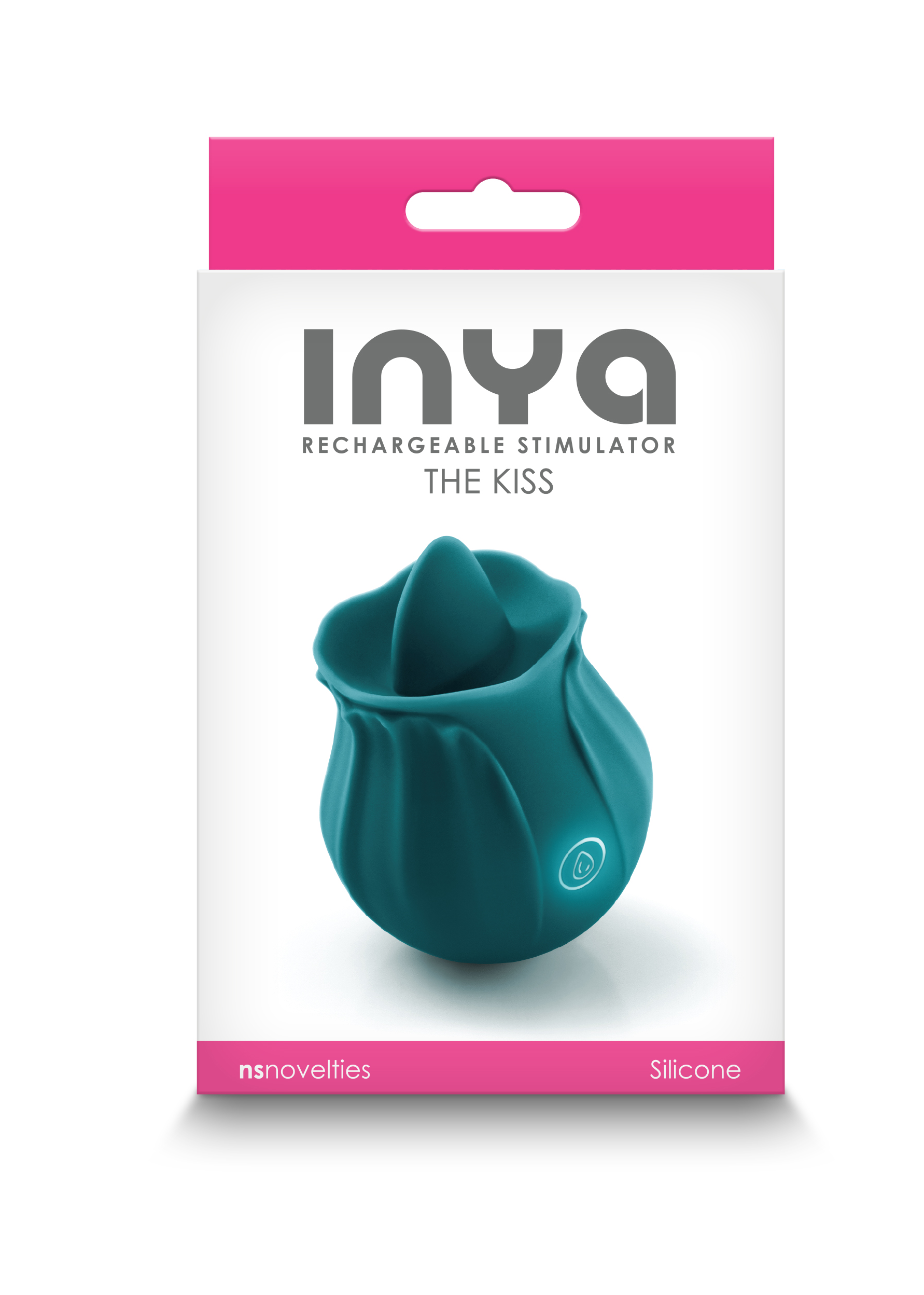 NS Novelties Kiss Purple Tongue Vibrator Dark Teal