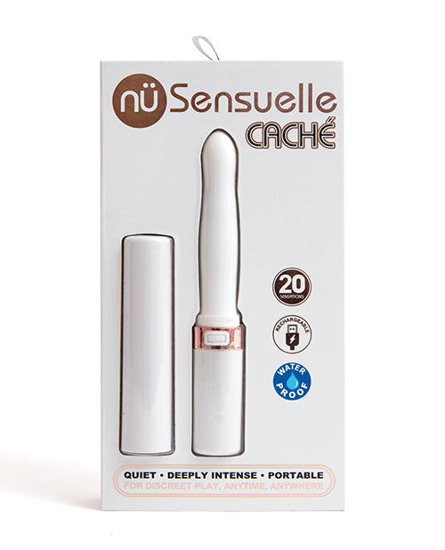 Nu Sensuelle Cache 20 Functions Covered Lipstick Vibrator