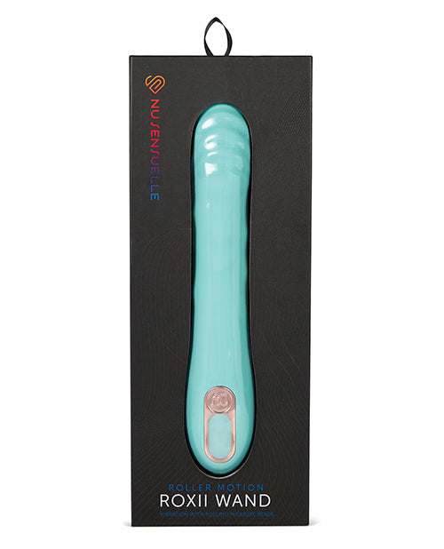 Nu Sensuelle Roxii Roller Wand - G-Spot Vibrator Blue