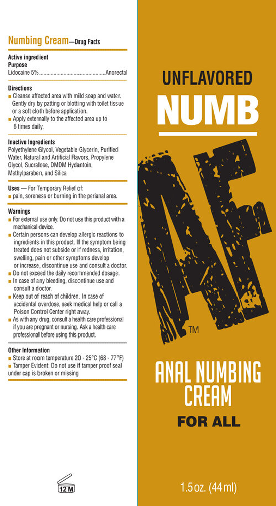 Numb Af - Anal Gel - - 1.5