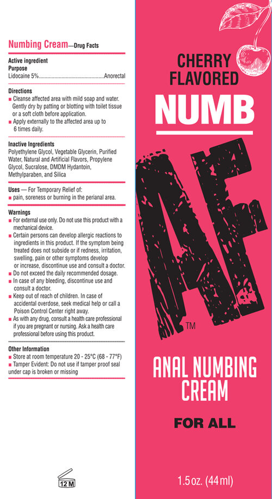 Numb Af - Anal Gel - - 1.5
