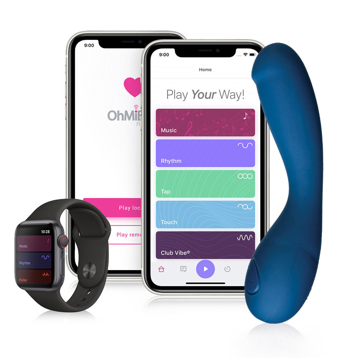OhMiBod NEX2 BlueMotion - G-Spot Vibrator