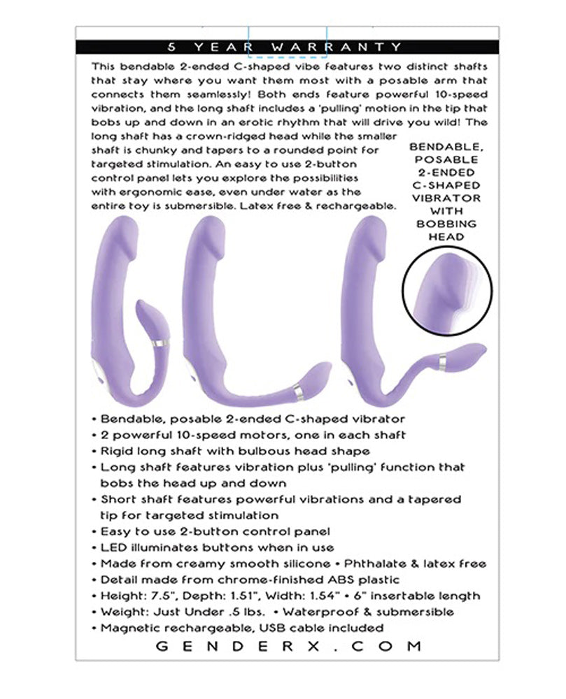 Orgasmic Orchid - Lilac G-Spot Vibrator