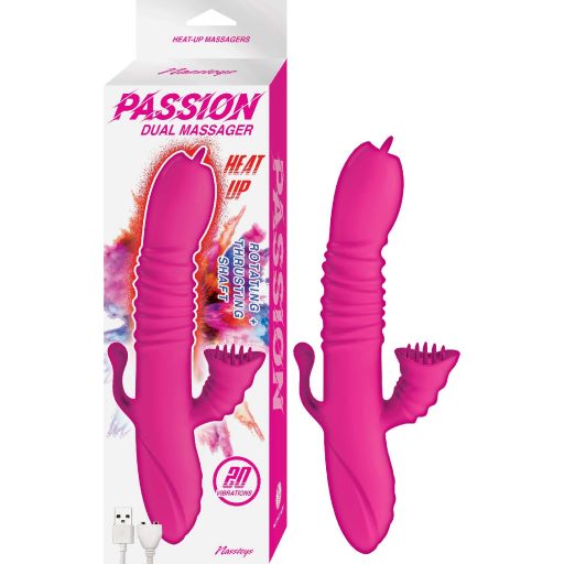 Passion Dual Massager Heat Up - Nasstoys