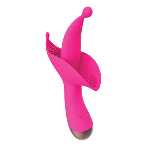 Passion Flower Bud Heat Up Massager Pink