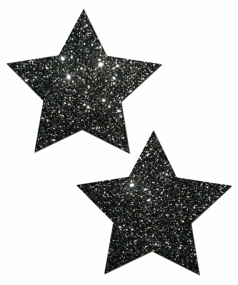 Pastease Glitter Star Black Glitter