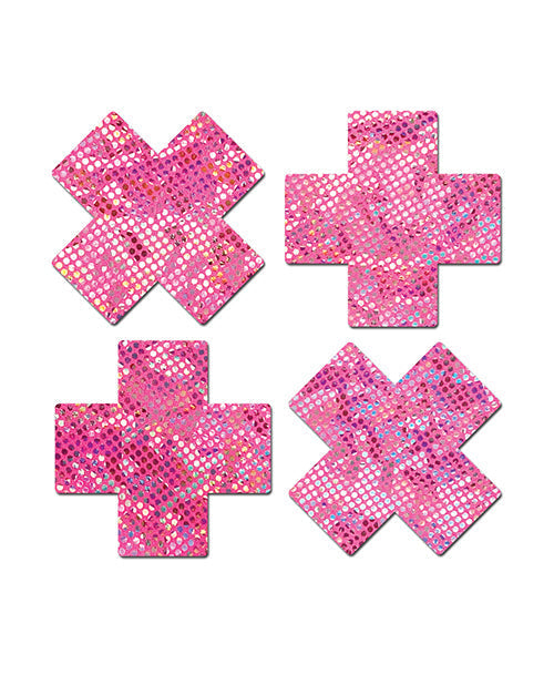 Pastease Premium Petites Disco Plus X - Pink O/s Pack Of 2 Pair
