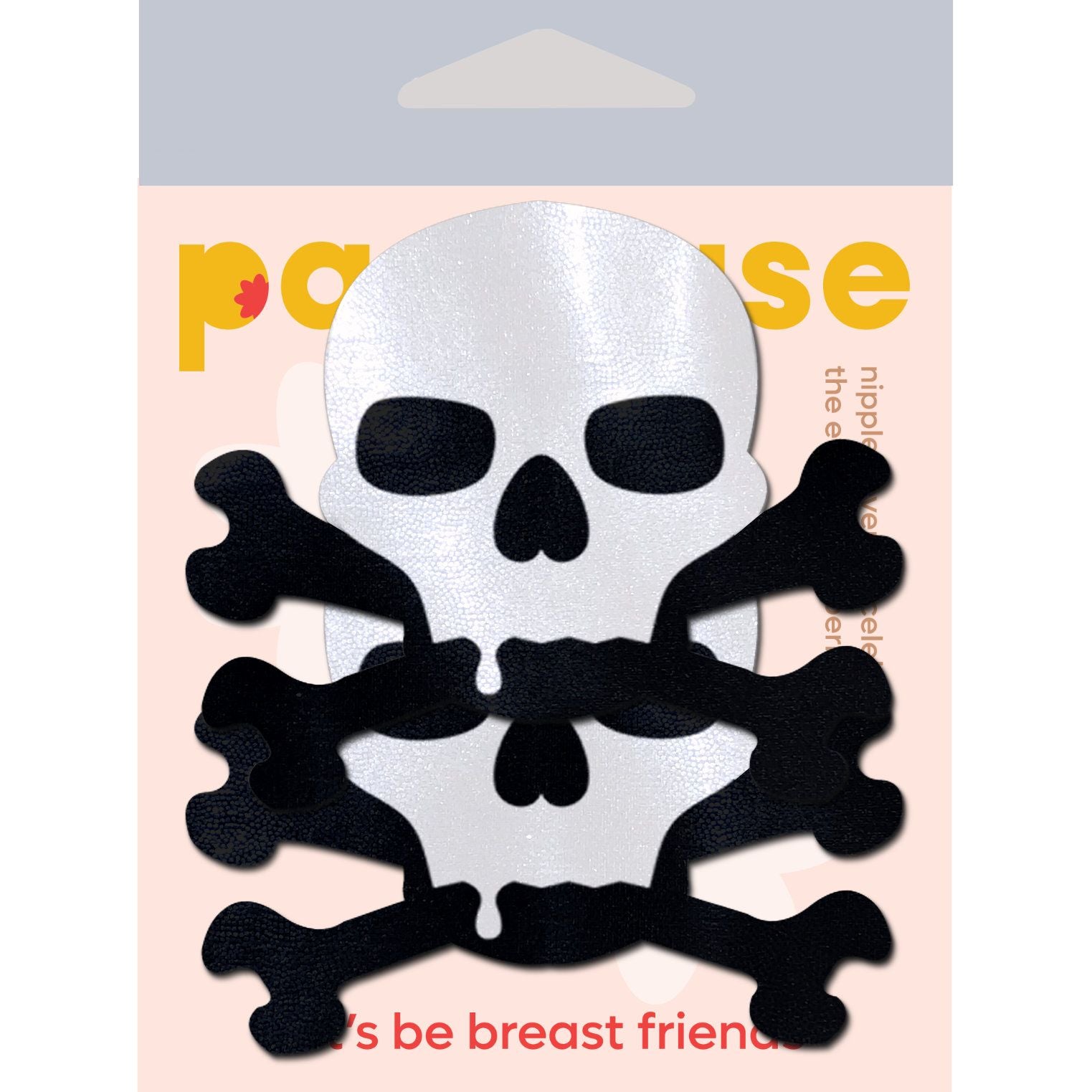 Pastease Sullen Skull Black & White