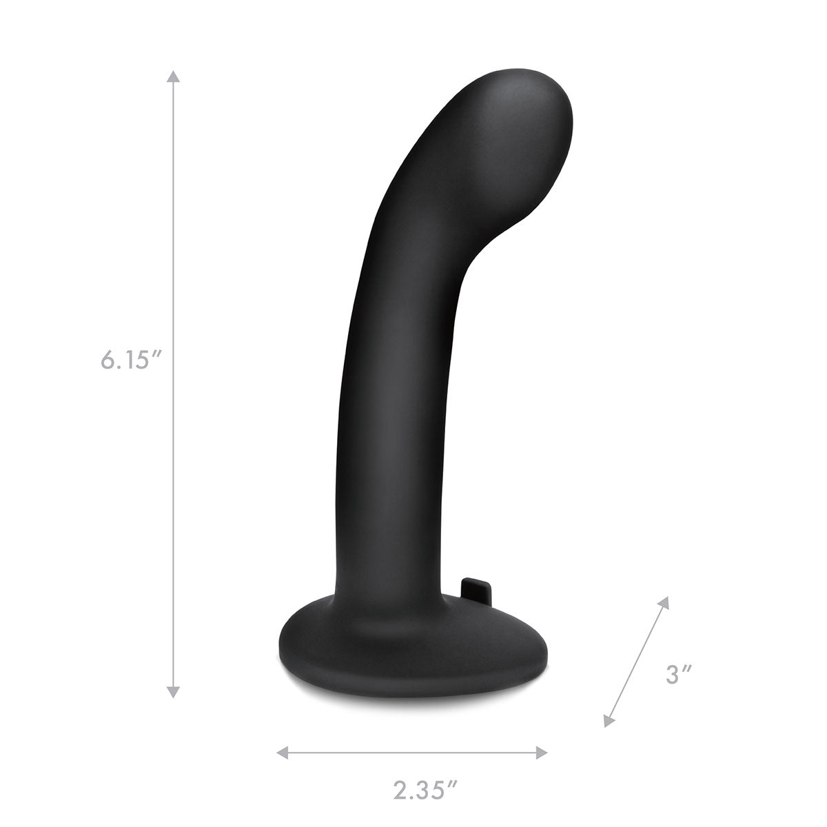 Pegasus 6" P-Spot / G-Spot Vibrator Peg & Harness Set