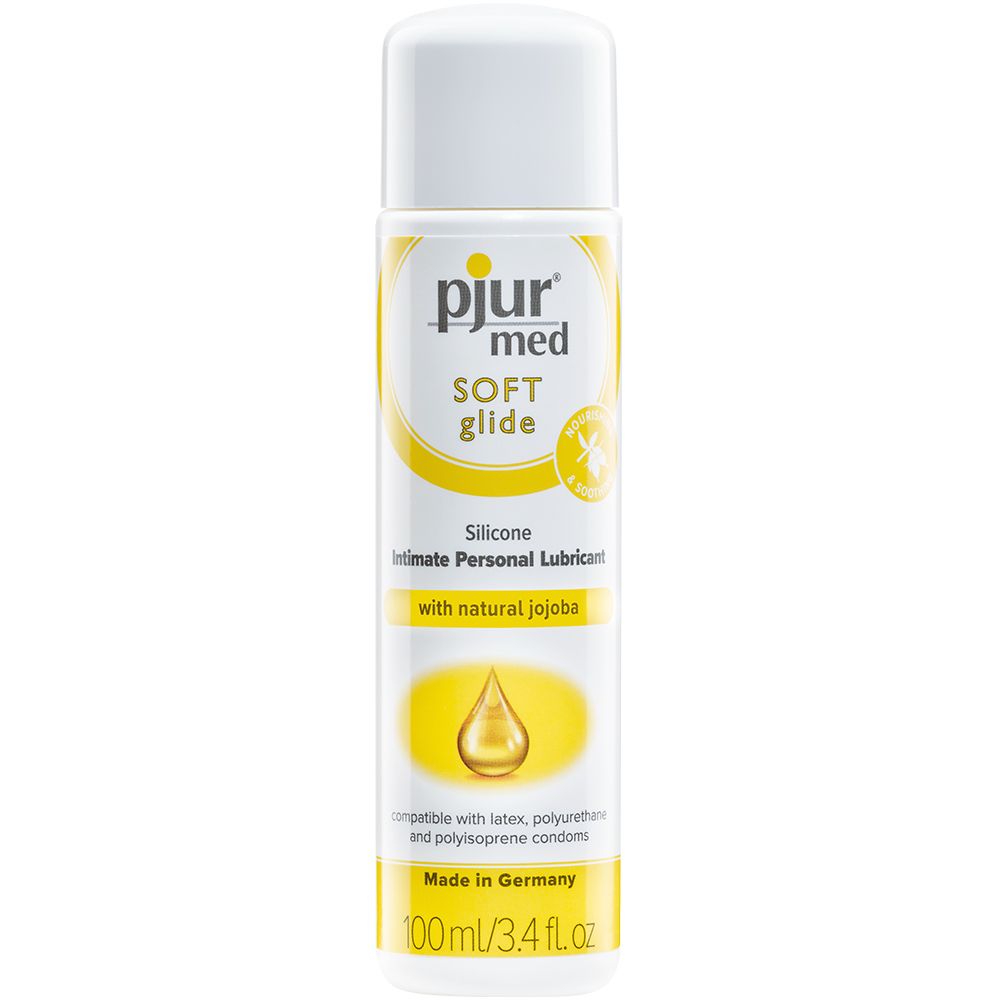 Pjur Med Soft Glide Silicone Based Personal Lubricant - 100ml Bottle