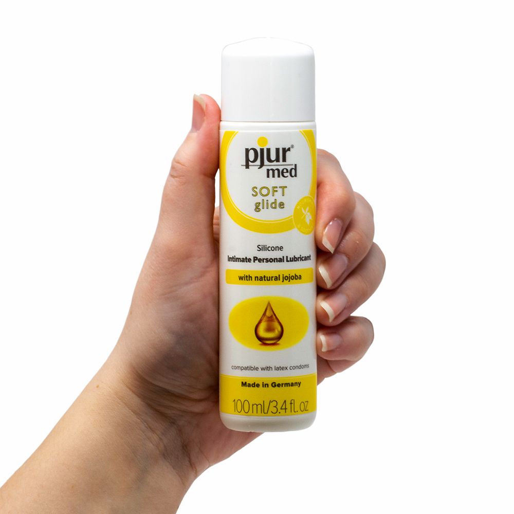 Pjur Med Soft Glide Silicone Based Personal Lubricant - 100ml Bottle