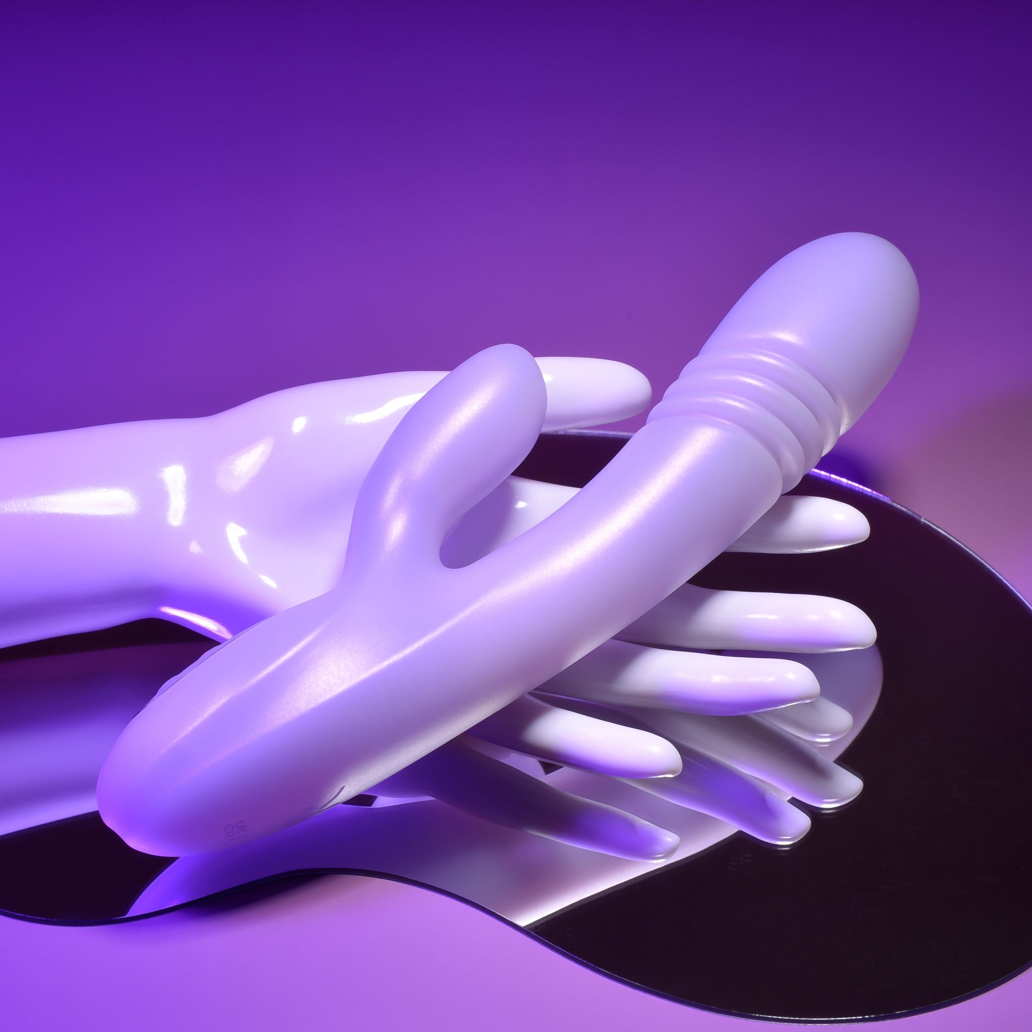 Playboy Pleasure - Bumping Bunny - Rabbit Vibrator - Opal
