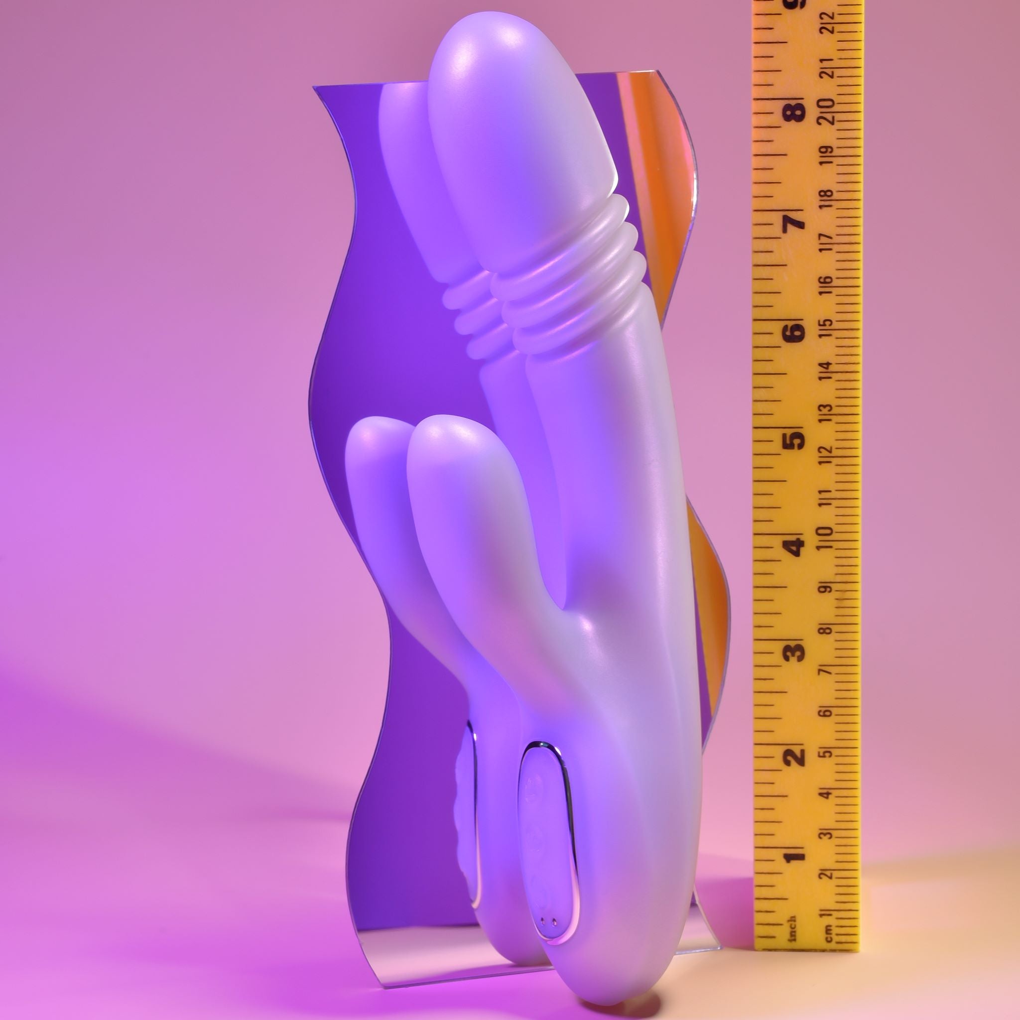 Playboy Pleasure - Bumping Bunny - Rabbit Vibrator - Opal