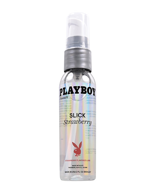 Playboy Pleasure Slick Lubricant - Oz 2 Oz / Strawberry