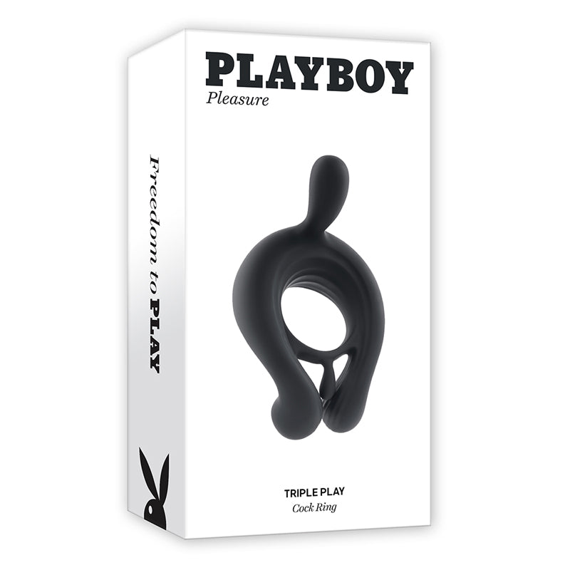 Playboy Pleasure Triple Play Cock Ring - 2 Am