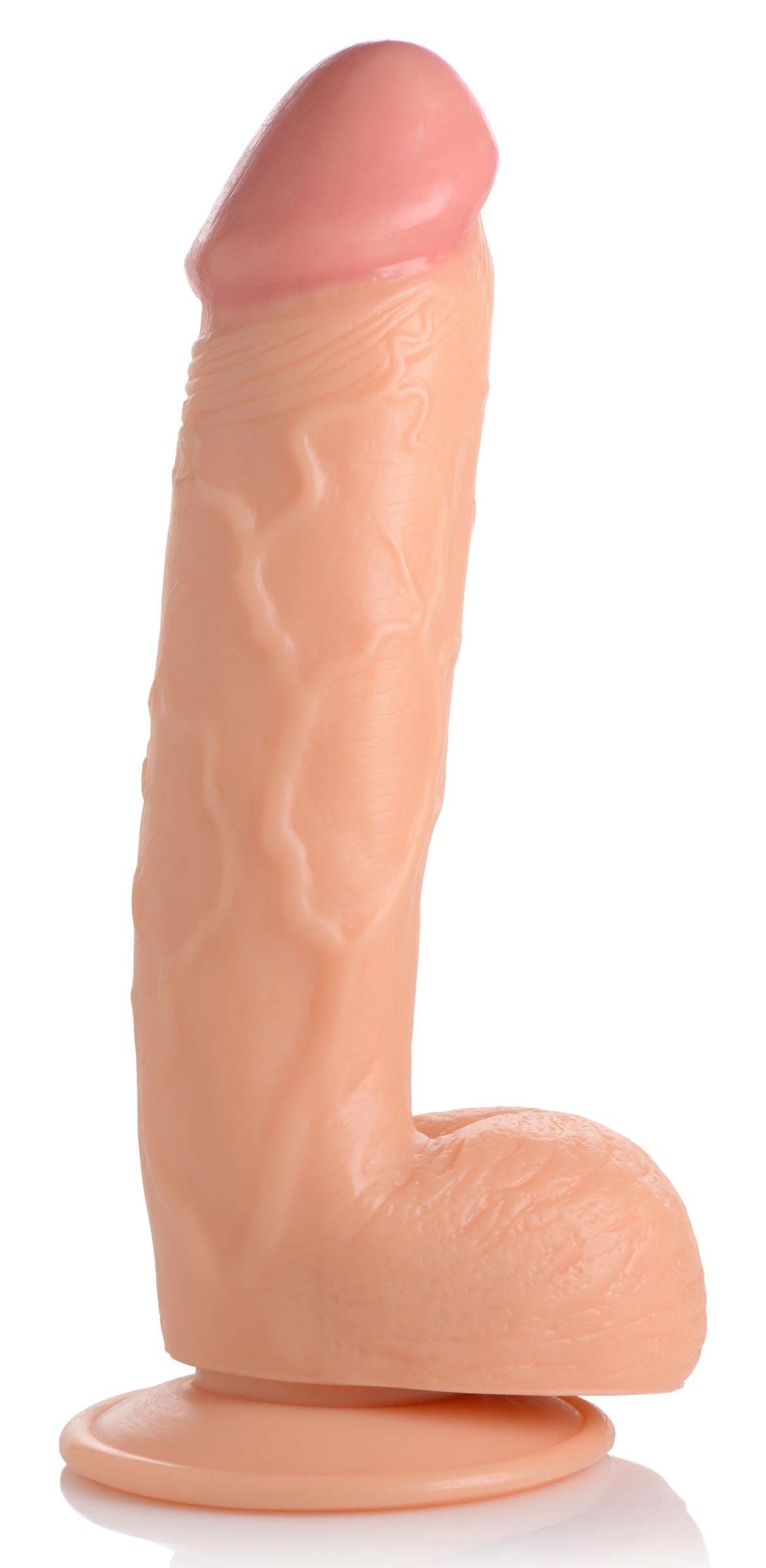 Pop Peckers 8.25" Dildo W/balls