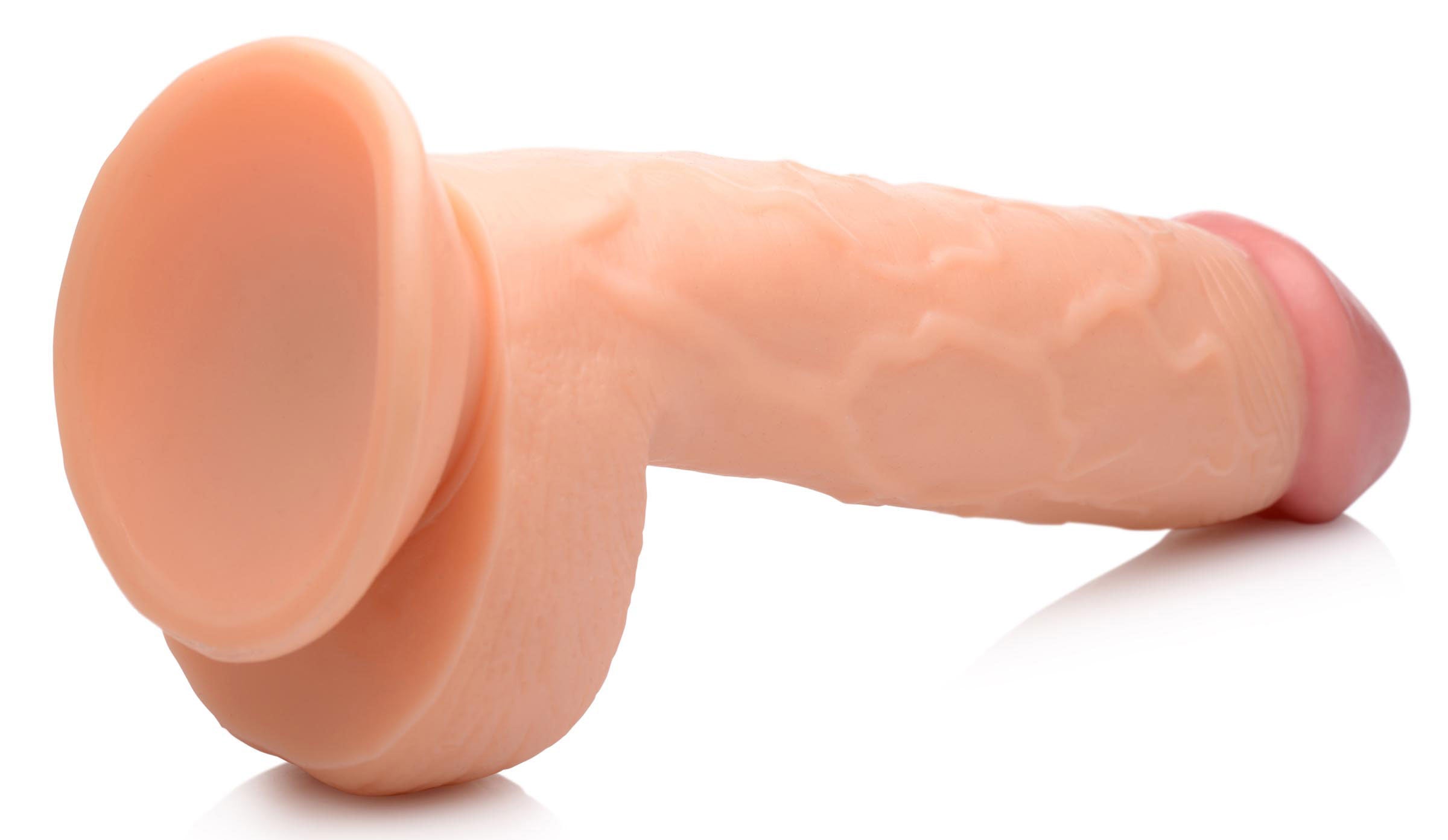 Pop Peckers 8.25" Dildo W/balls