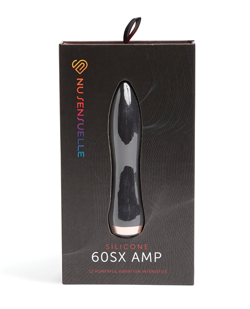 Powerhouse Sensuelle 60SX Amp Silicone Bullet Vibrator Black
