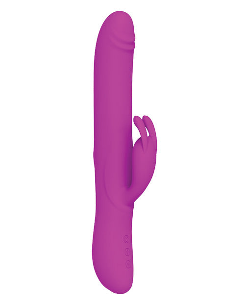 Pretty Love Byron Thrusting Rabbit Vibrator - Fuchsia