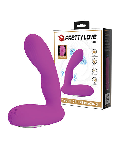 Pretty Love Piper Double-Sided Pulsation Anal Vibrator