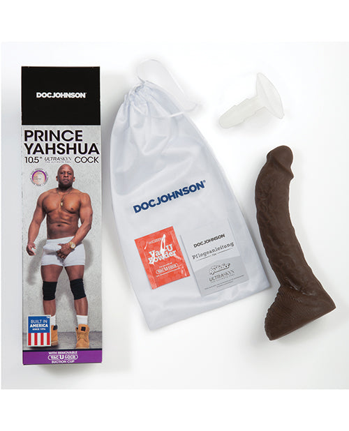 Prince Yahshua Ultraskyn 10.5" Cock - Chocolate