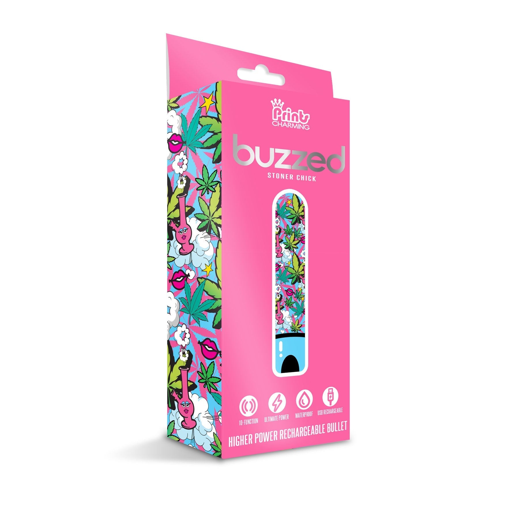Prints Charming Buzzed Higher Power Rechargeable Bullet
