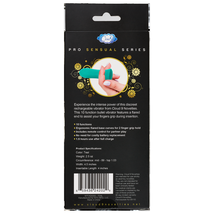 Pro Sensual Power Touch Bullet With Remote Control