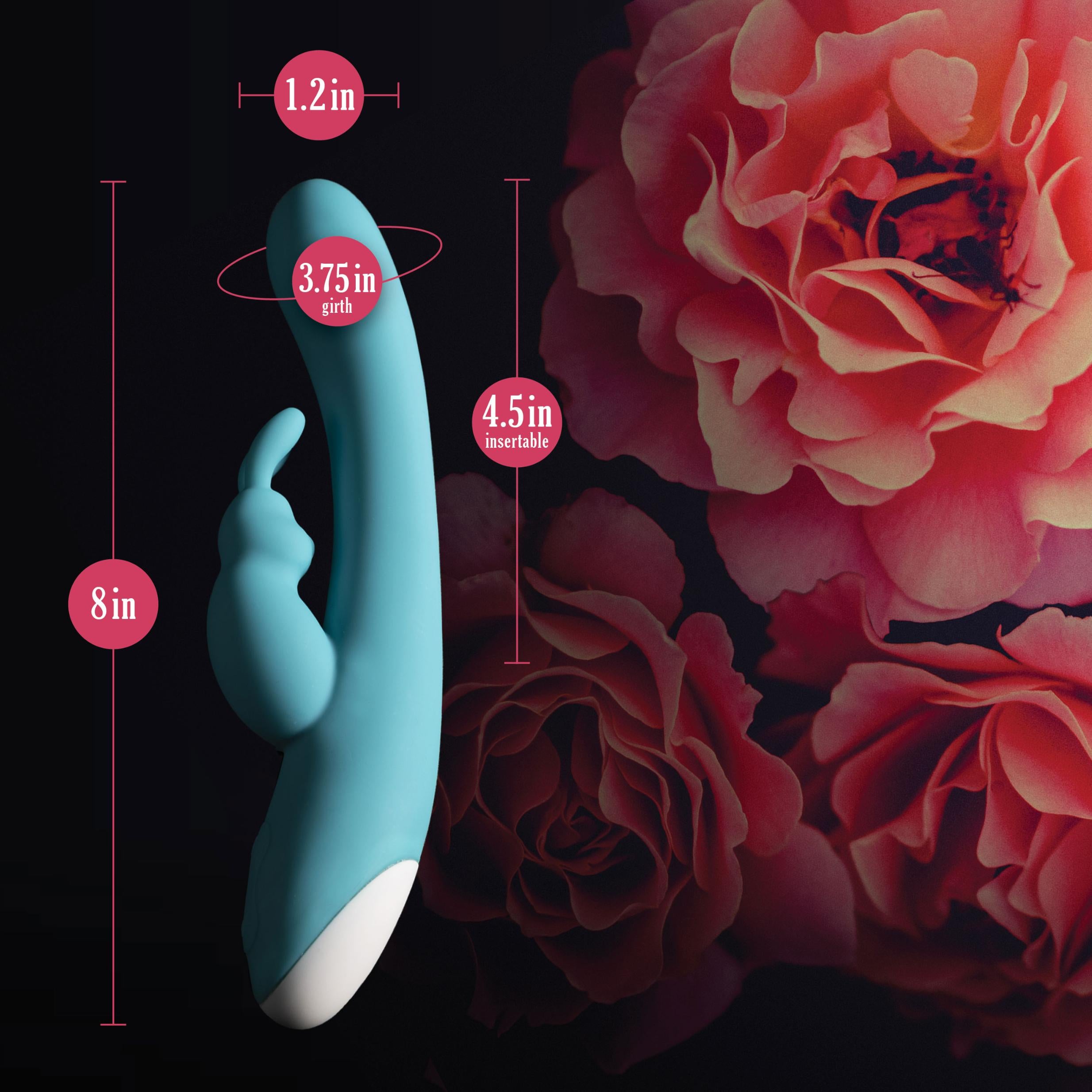 Rave Rabbit Plus - Aquamarine, the Ultimate Pleasure