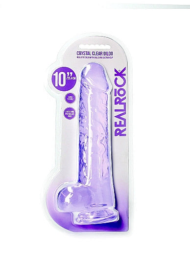 Realrock Realistic Dildo W/ Balls 10in