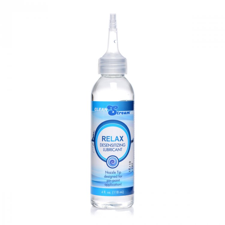 Relax Desensitizing Anal Lube With Dispensing Tip - 8 Oz